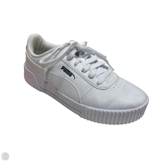 Shoes Sneakers By Puma In White, Size: 6.5