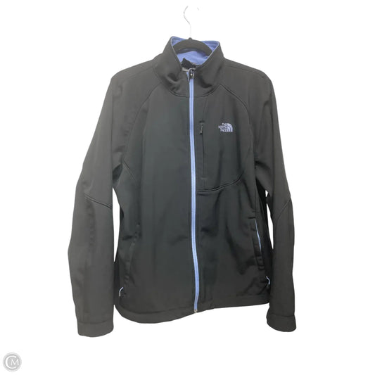 Jacket Windbreaker By The North Face In Black & Purple, Size: Xxl