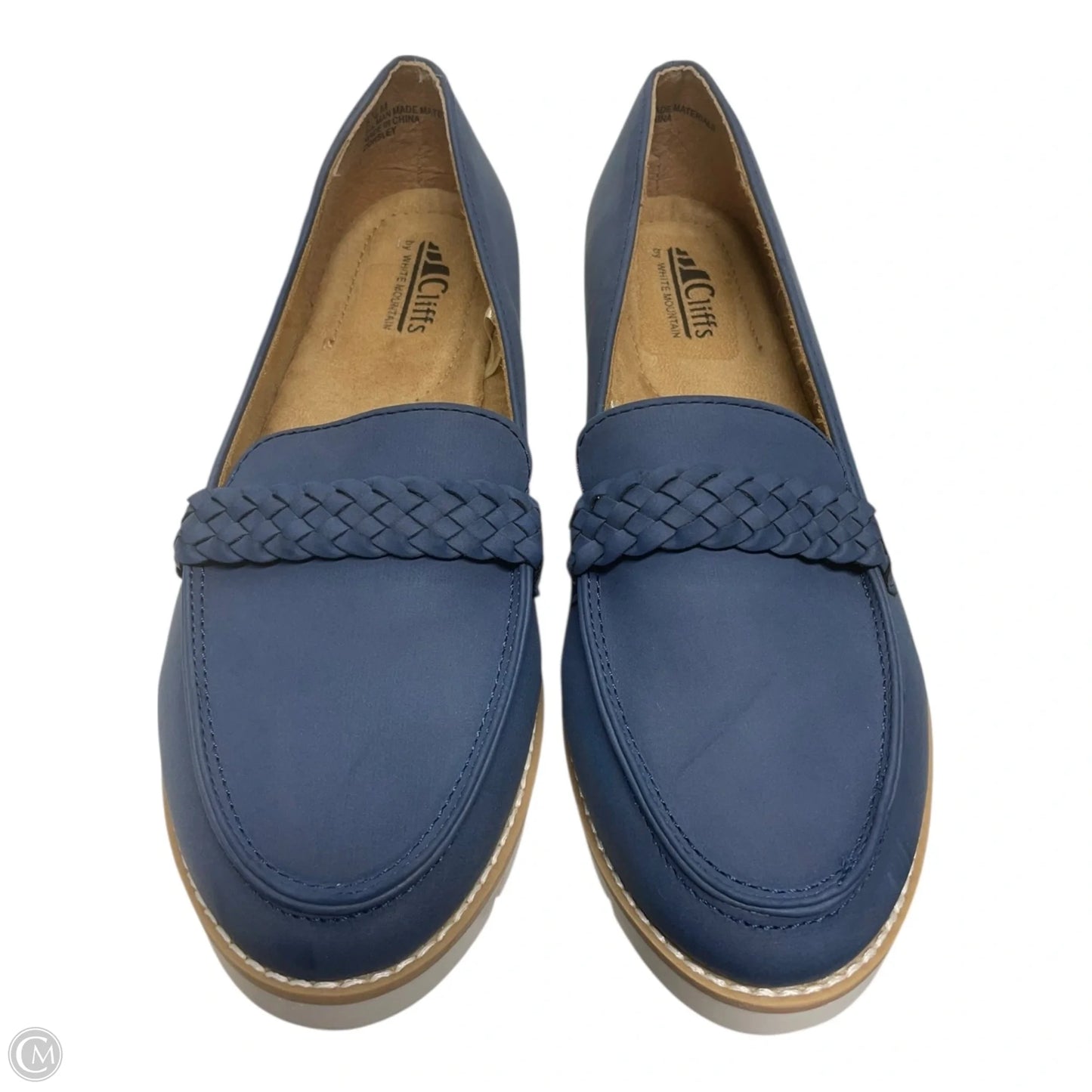 Shoes Flats By Cliffs By White Mountain In Blue, Size: 8.5