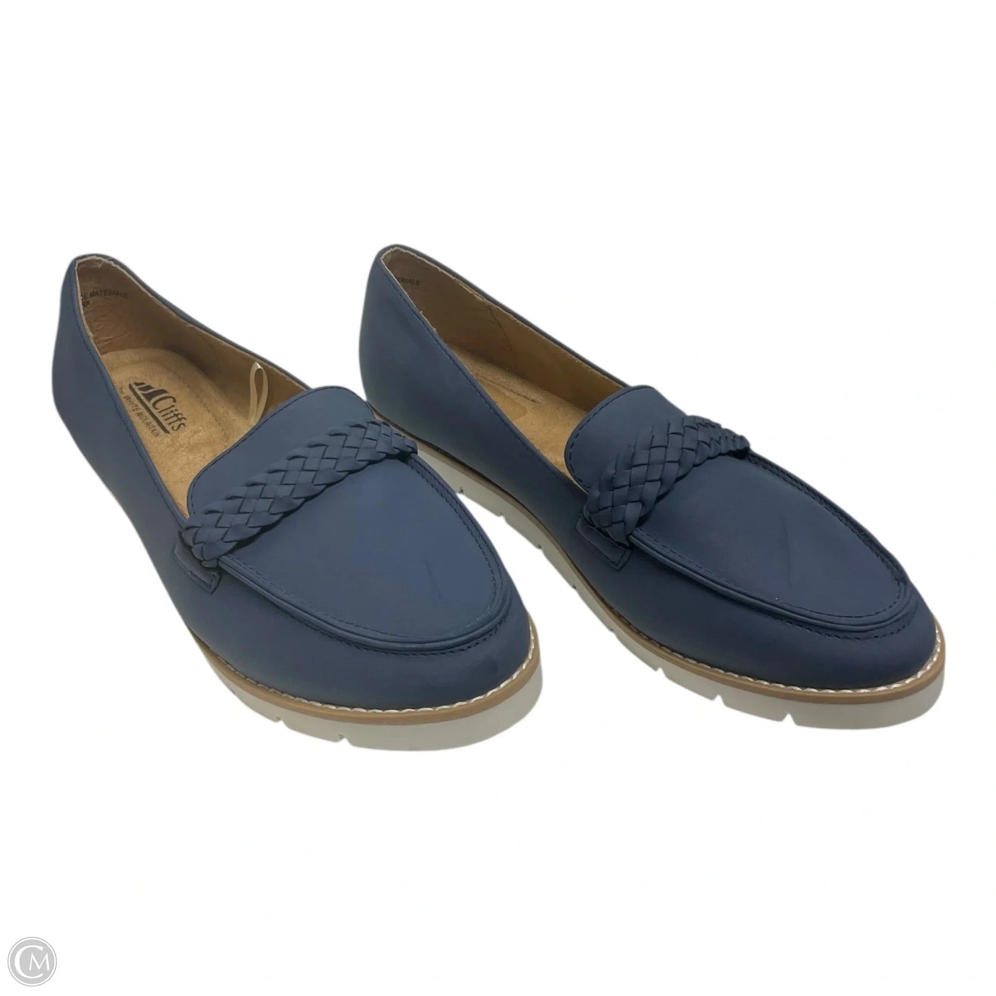 Shoes Flats By Cliffs By White Mountain In Blue, Size: 8.5