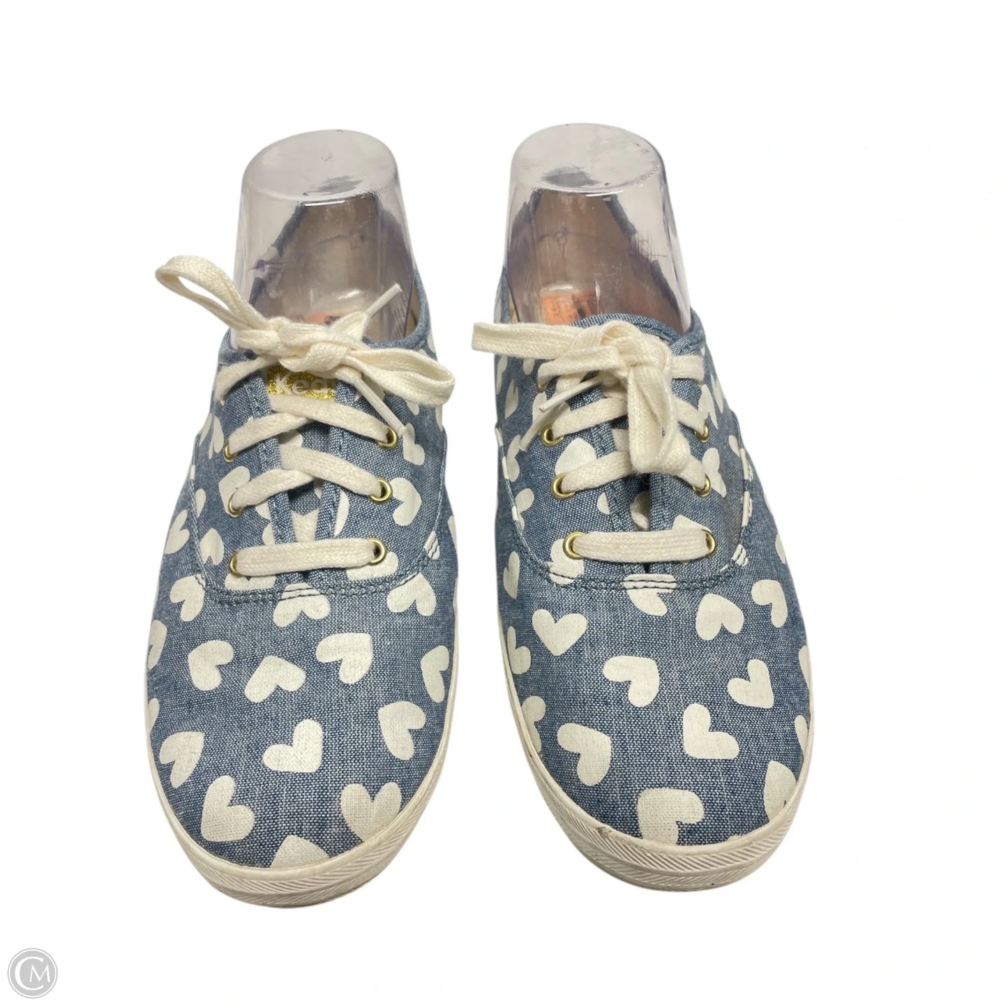 Shoes Sneakers By Keds In Blue & White, Size: 8.5
