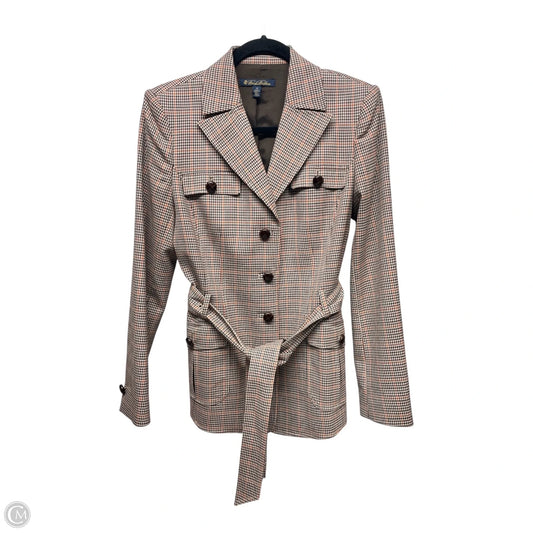 Blazer By Brooks Brothers In Plaid Pattern, Size: 10