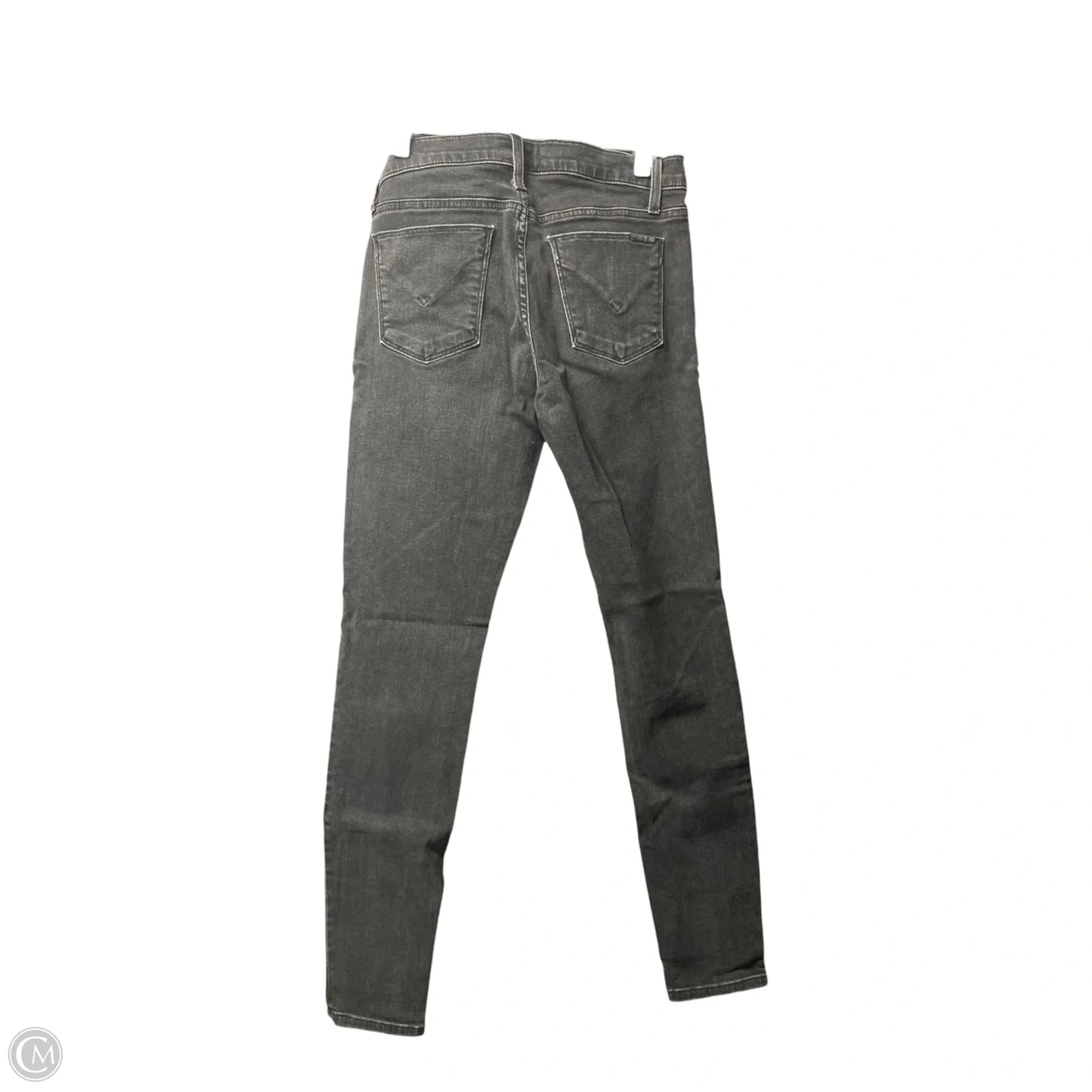 Jeans Skinny By Hudson In Black Denim, Size: 4