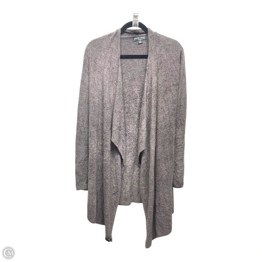 Sweater Cardigan By Barefoot Dreams In Grey, Size: M