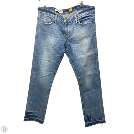 Jeans Boyfriend By Pilcro In Blue Denim, Size: 6p