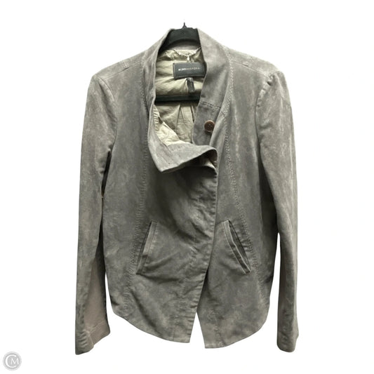 Blazer By Bcbgmaxazria In Grey, Size: M