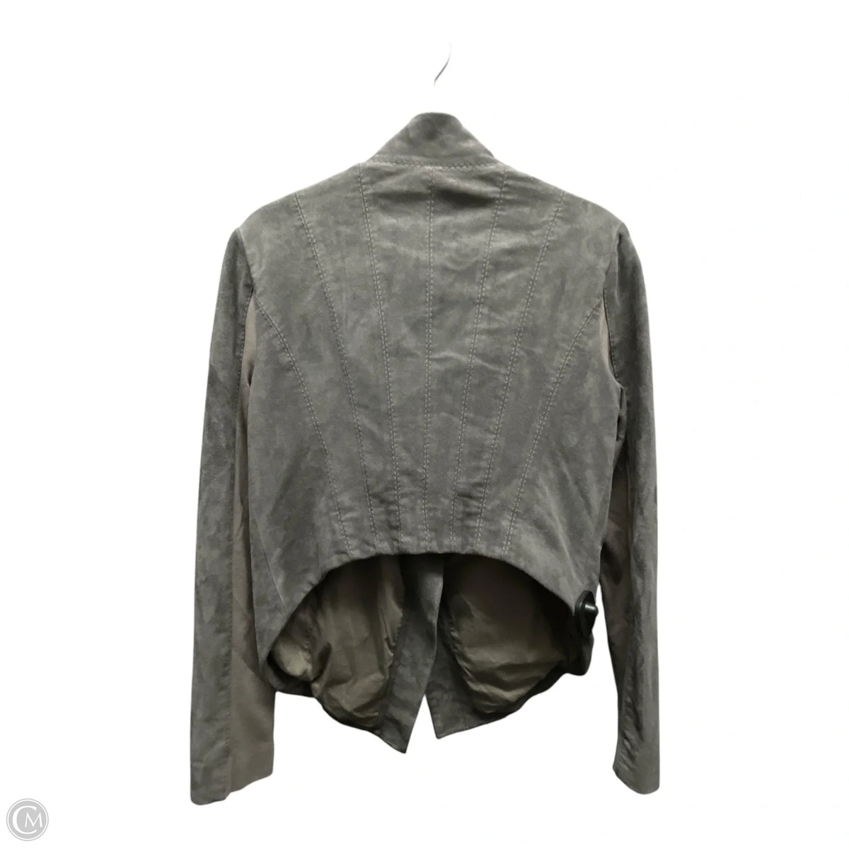 Blazer By Bcbgmaxazria In Grey, Size: M