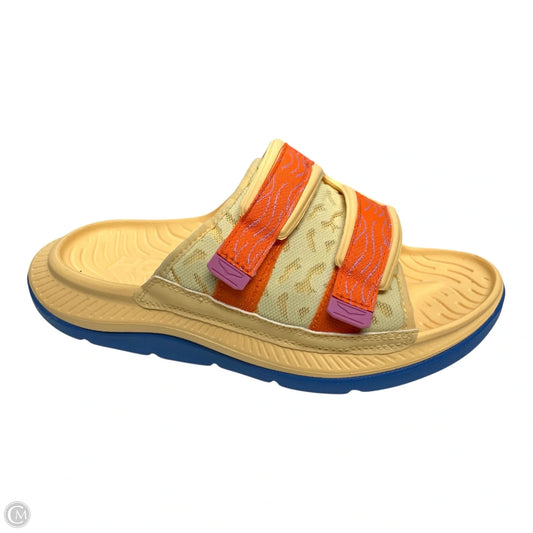 Slippers By Hoka In Yellow, Size: 9