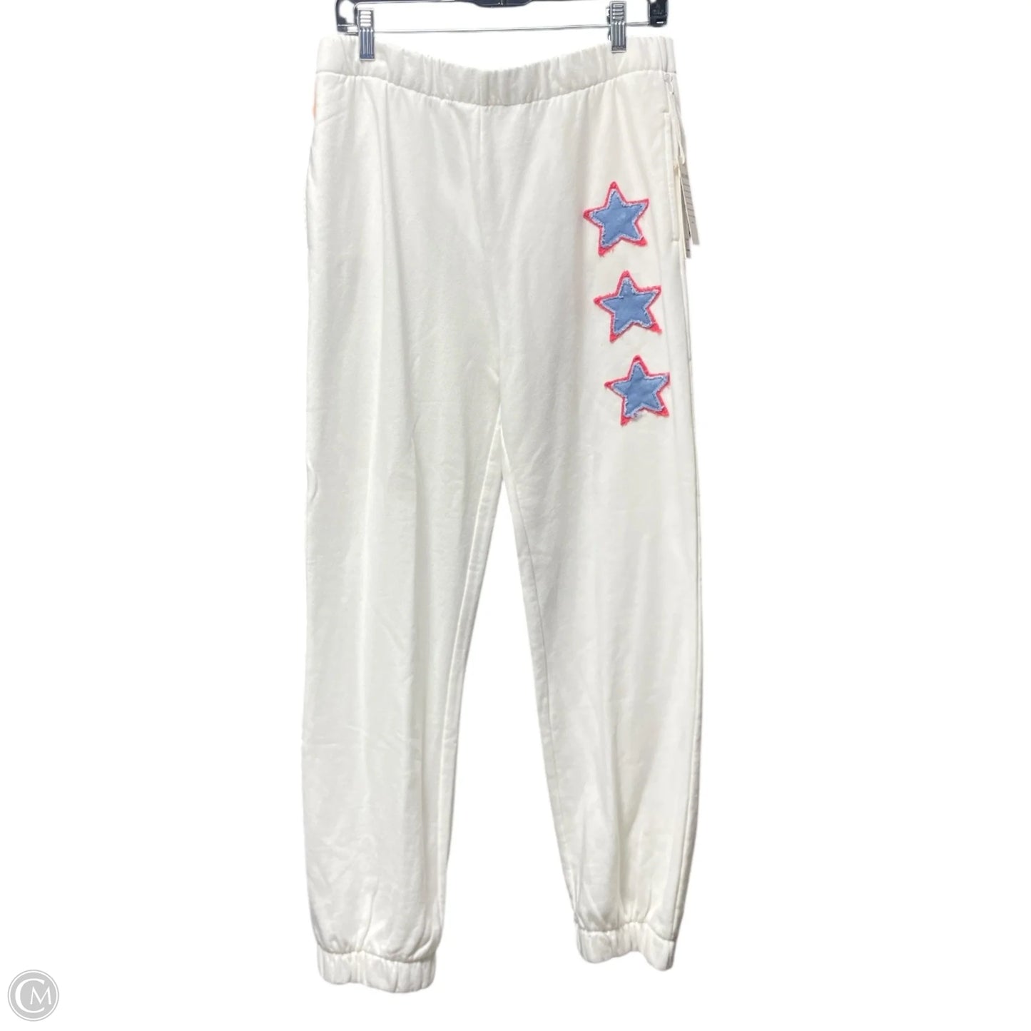 Pants Joggers By Vintage Havana In White, Size: L