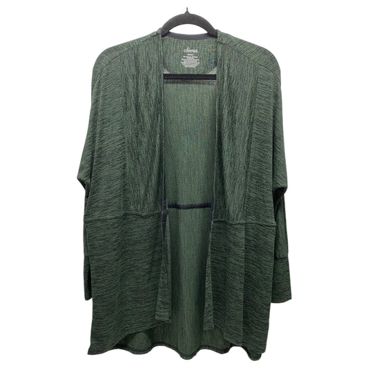 Cardigan By Soma In Black & Green, Size: M