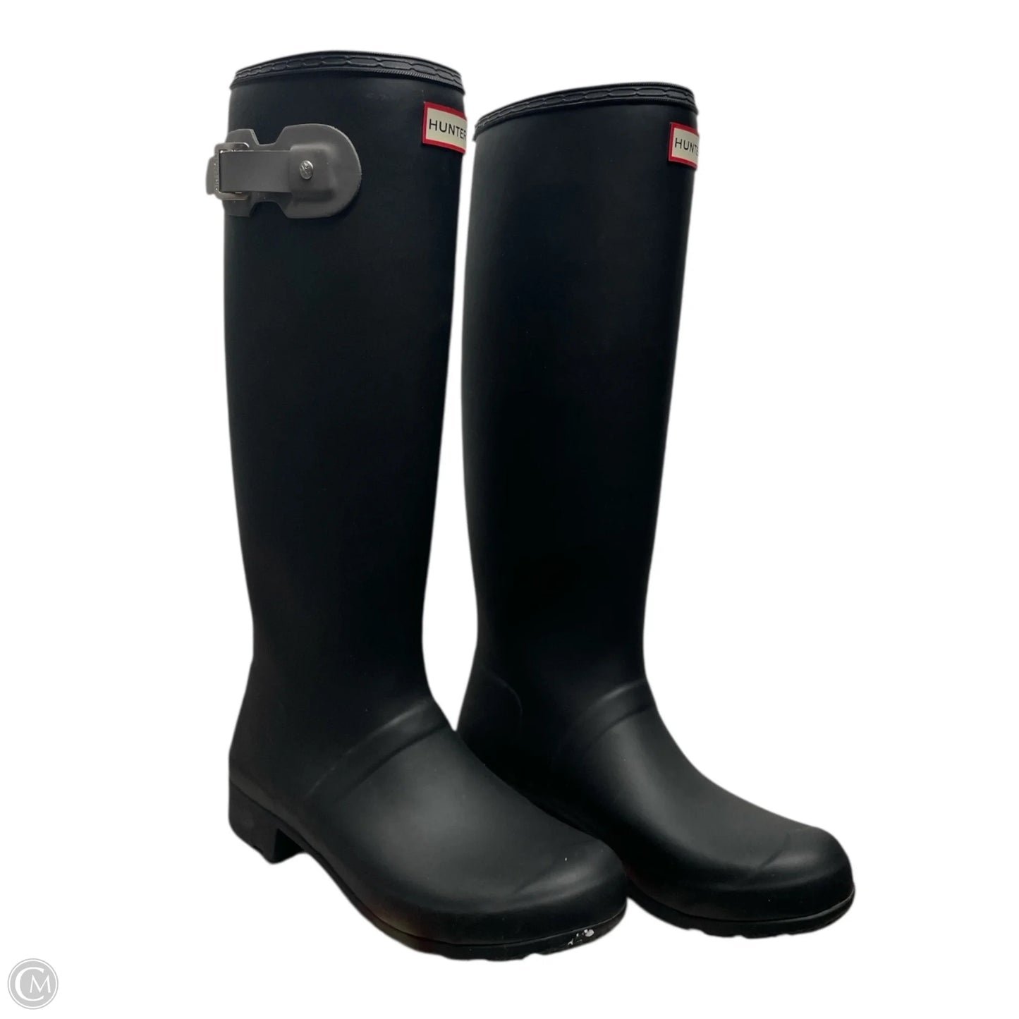 Boots Rain By Hunter In Black, Size: 8
