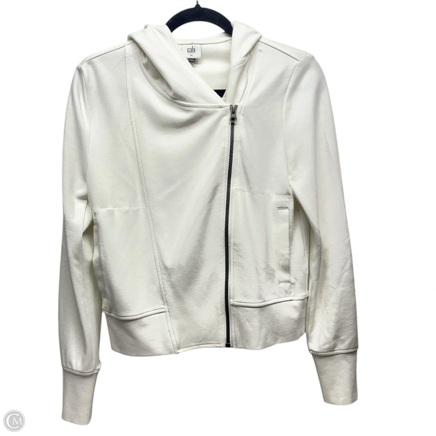 Jacket Moto By Cabi In White, Size: Xs