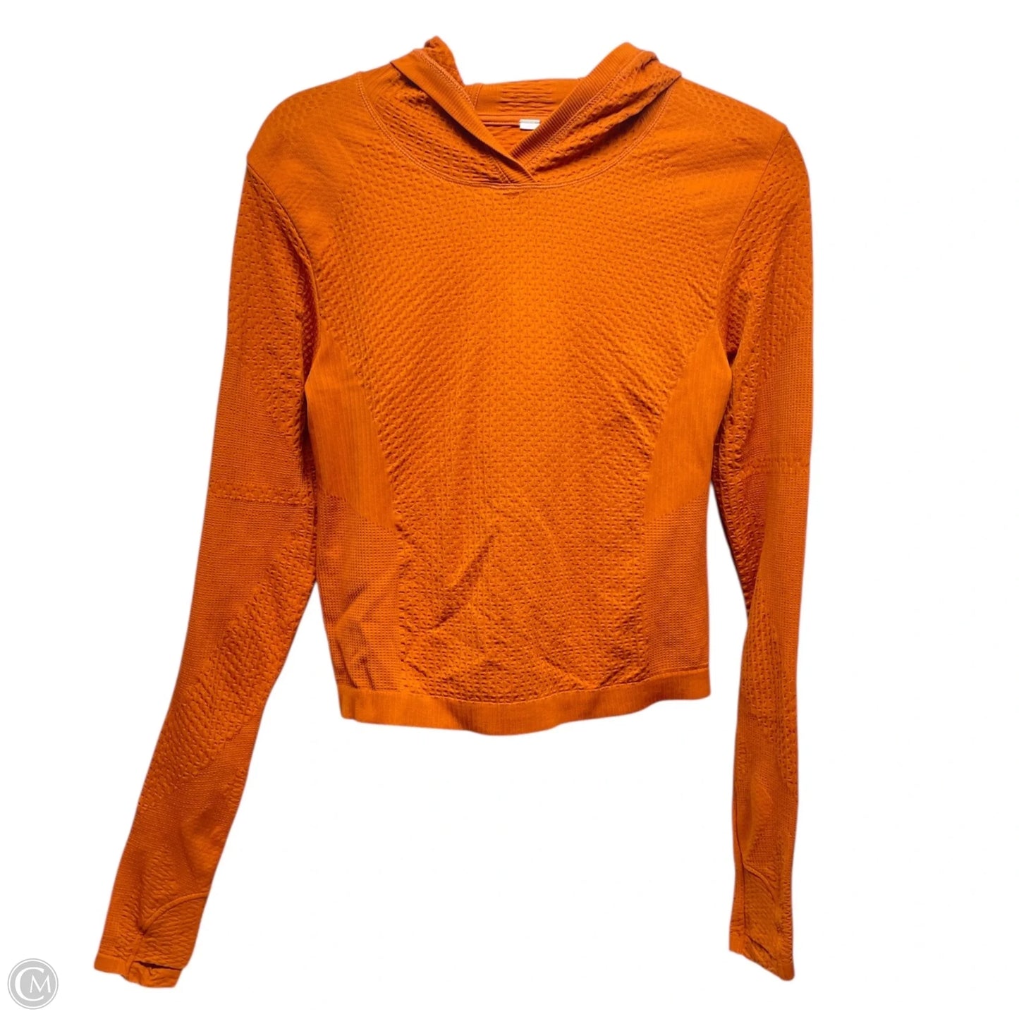 Athletic Sweatshirt Hoodie By Athleta In Orange, Size: S