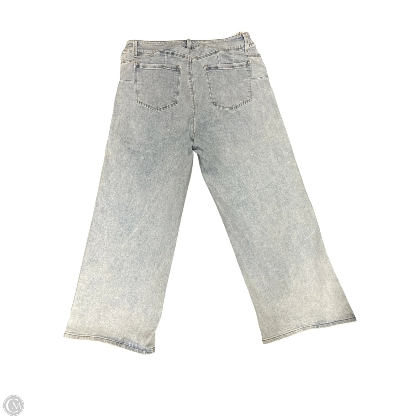 Jeans Wide Leg By fire & rain -  In Blue Denim, Size: 3x