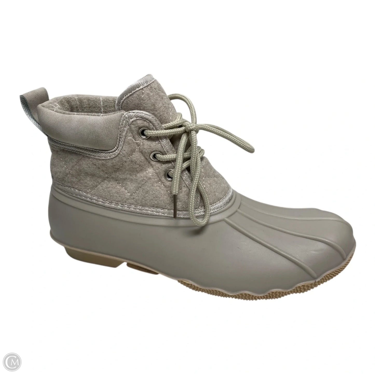 Boots Rain By Gypsy Jazz In Beige, Size: 8