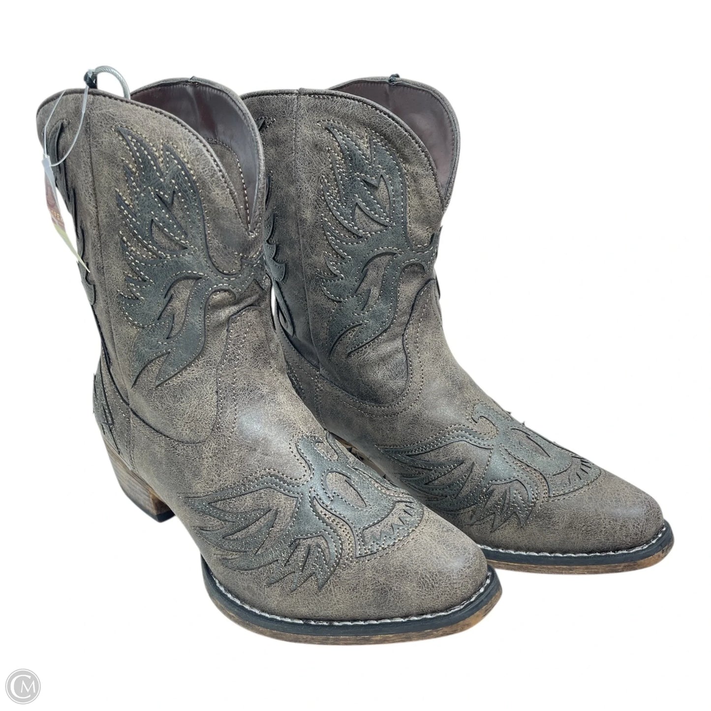 Boots Western By Roper In Brown, Size: 8.5