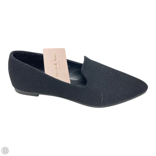 Shoes Flats By OLIVIA & KATE In Black, Size: 6