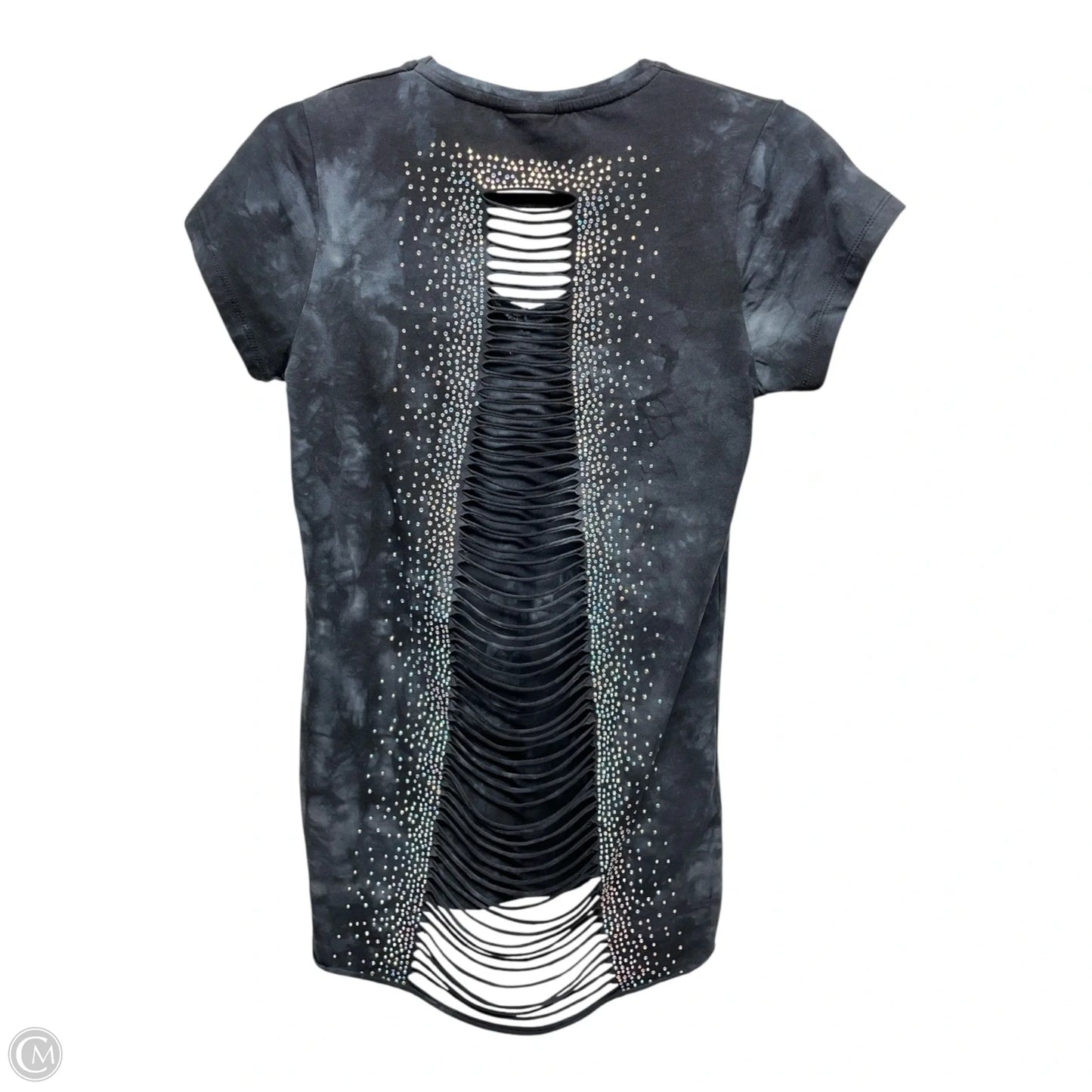 Top Short Sleeve By Clothes Mentor In Tie Dye Print, Size: S