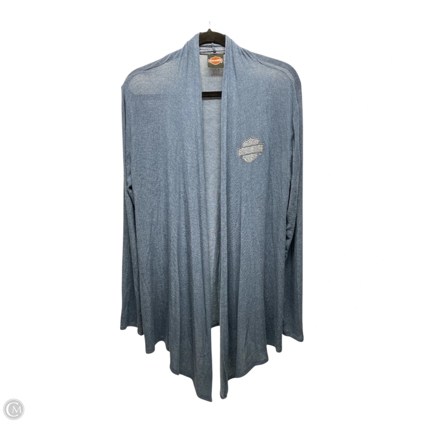 Cardigan By Harley Davidson In Blue, Size: S