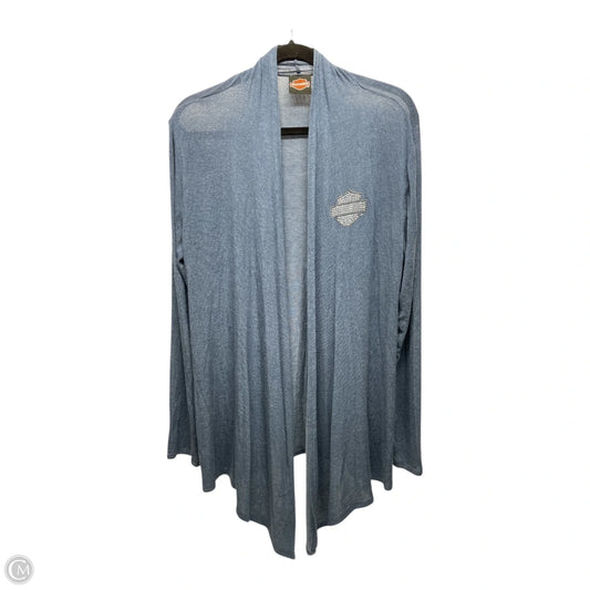Cardigan By Harley Davidson In Blue, Size: S