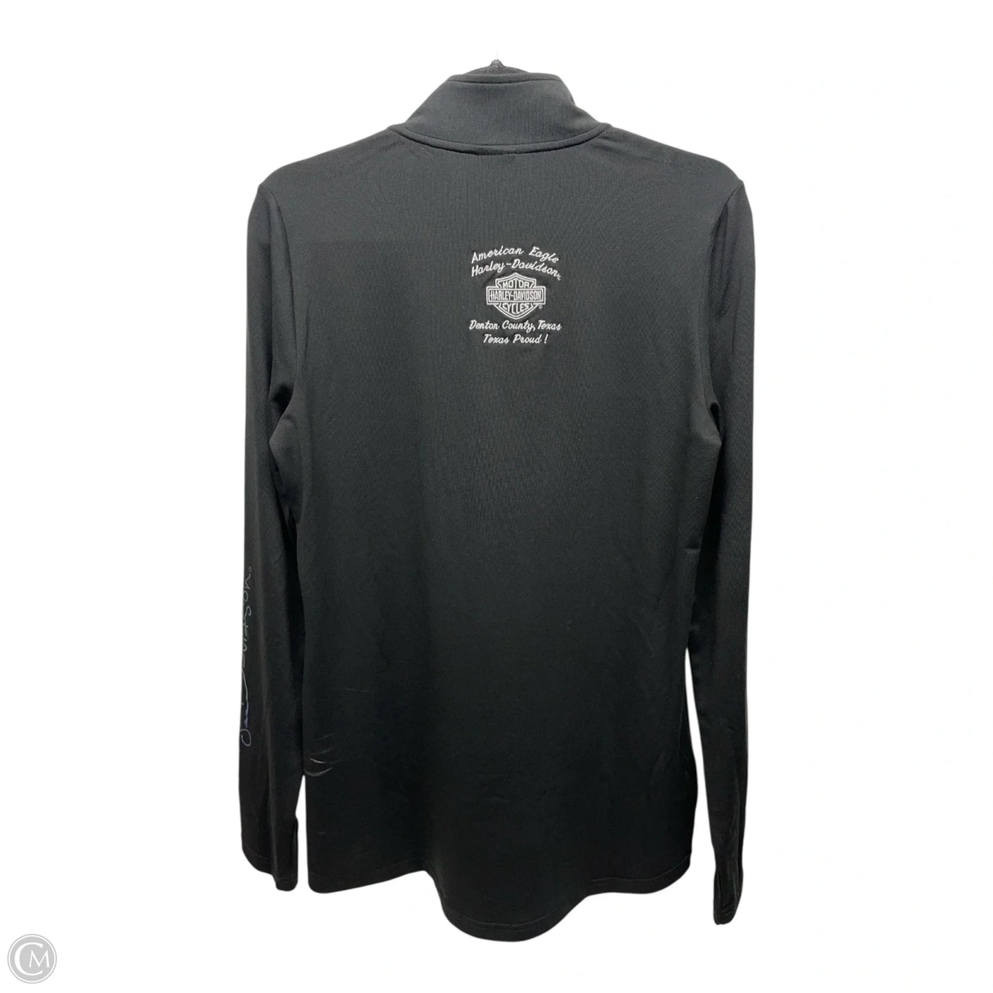 Sweatshirt Collar By Harley Davidson In Black, Size: S