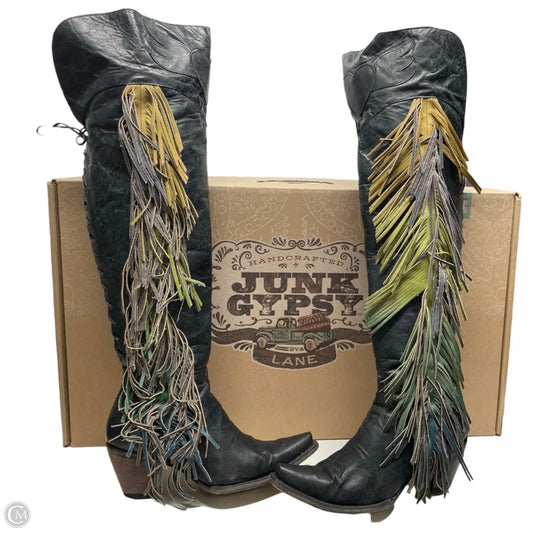 Boots Western By JUNK GYPSY In Black, Size: 6.5