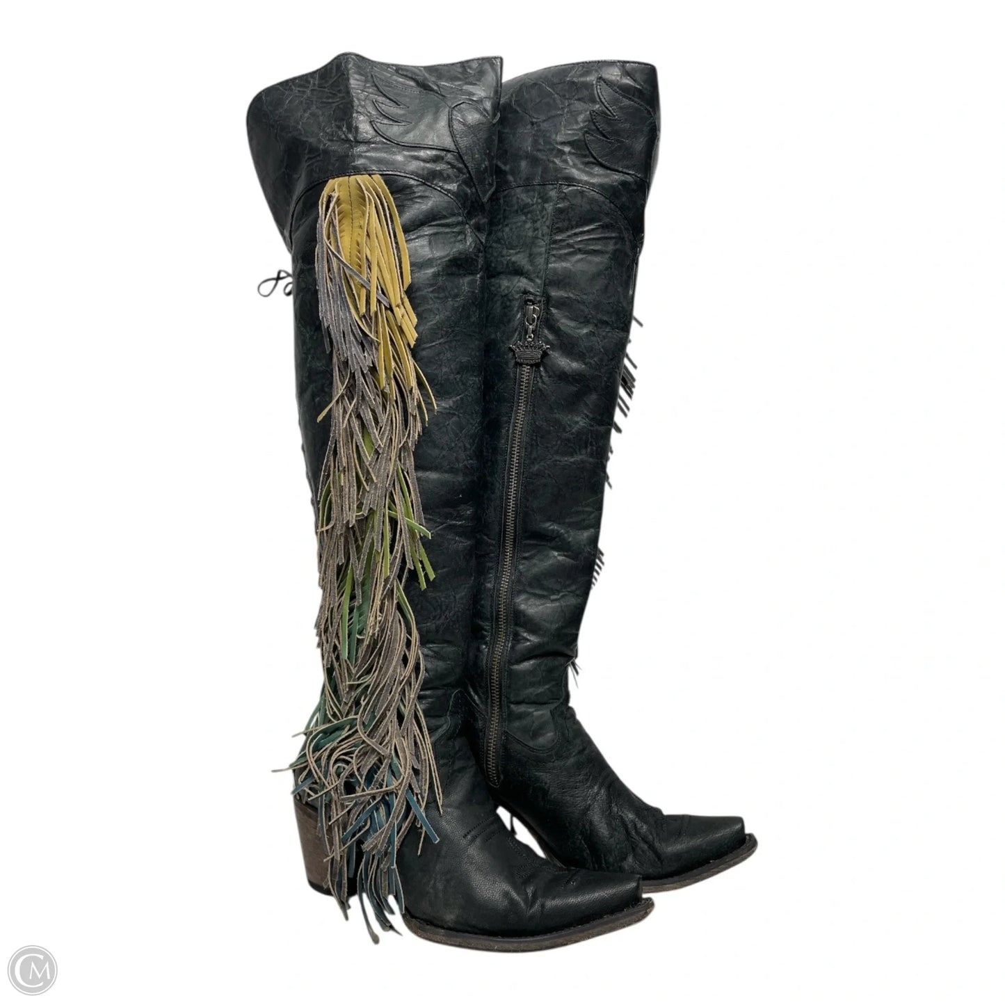 Boots Western By JUNK GYPSY In Black, Size: 6.5