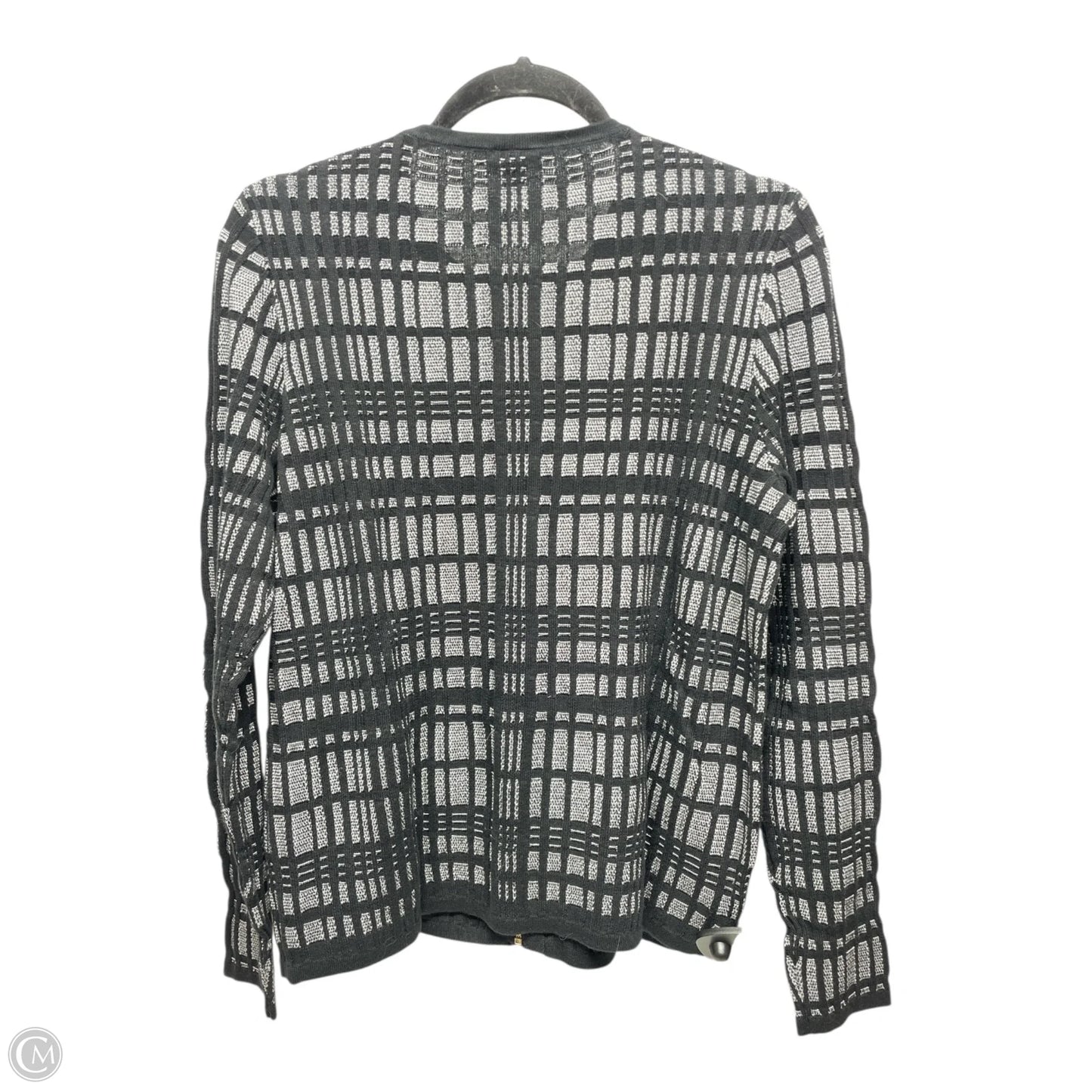 Jacket Other By Ann Taylor In Black & White, Size: L