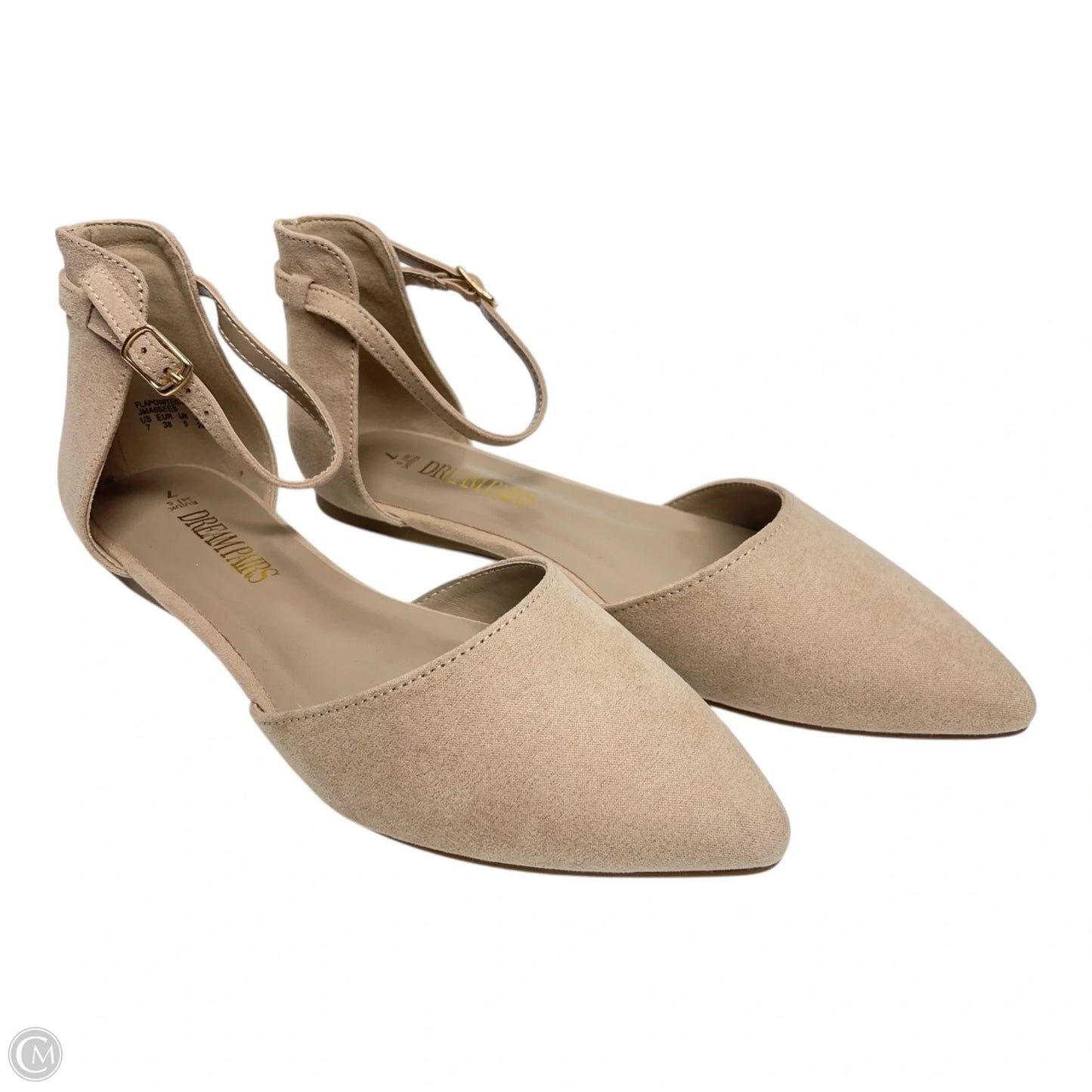 Shoes Flats By Dream Pairs In Tan, Size: 7