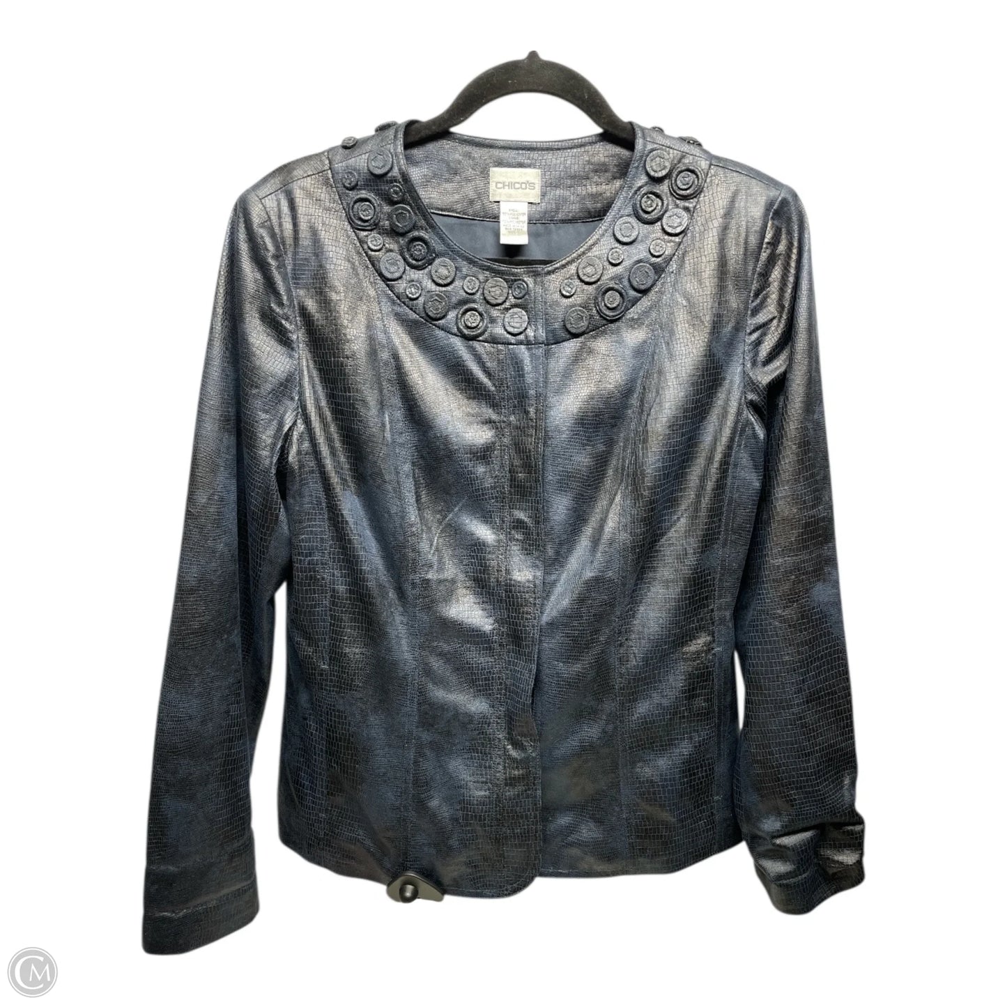 Blazer By Chicos In Navy, Size: M