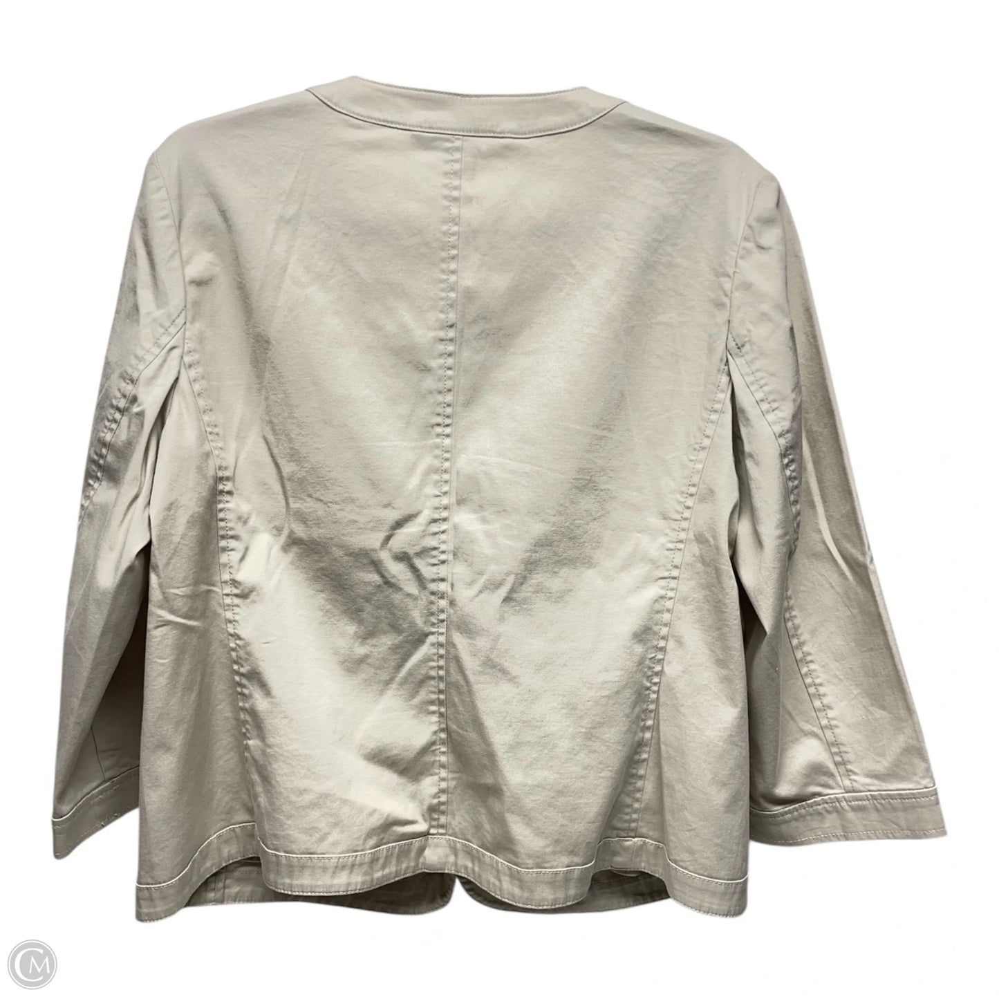 Blazer By Talbots In Beige, Size: 14