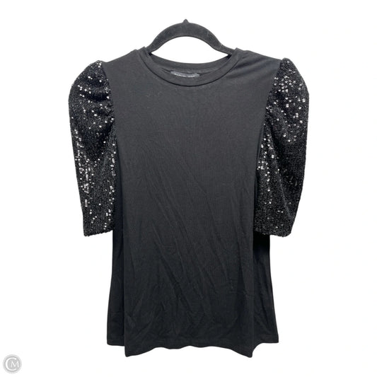 Top Short Sleeve By Rachel Zoe In Black, Size: Xs