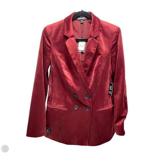 Blazer By Express In Red, Size: Sp