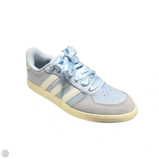 Shoes Sneakers By Adidas In Blue & Cream, Size: 9