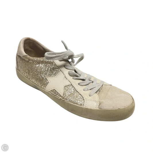 Shoes Sneakers By Shu Shop In Gold & Tan, Size: 8
