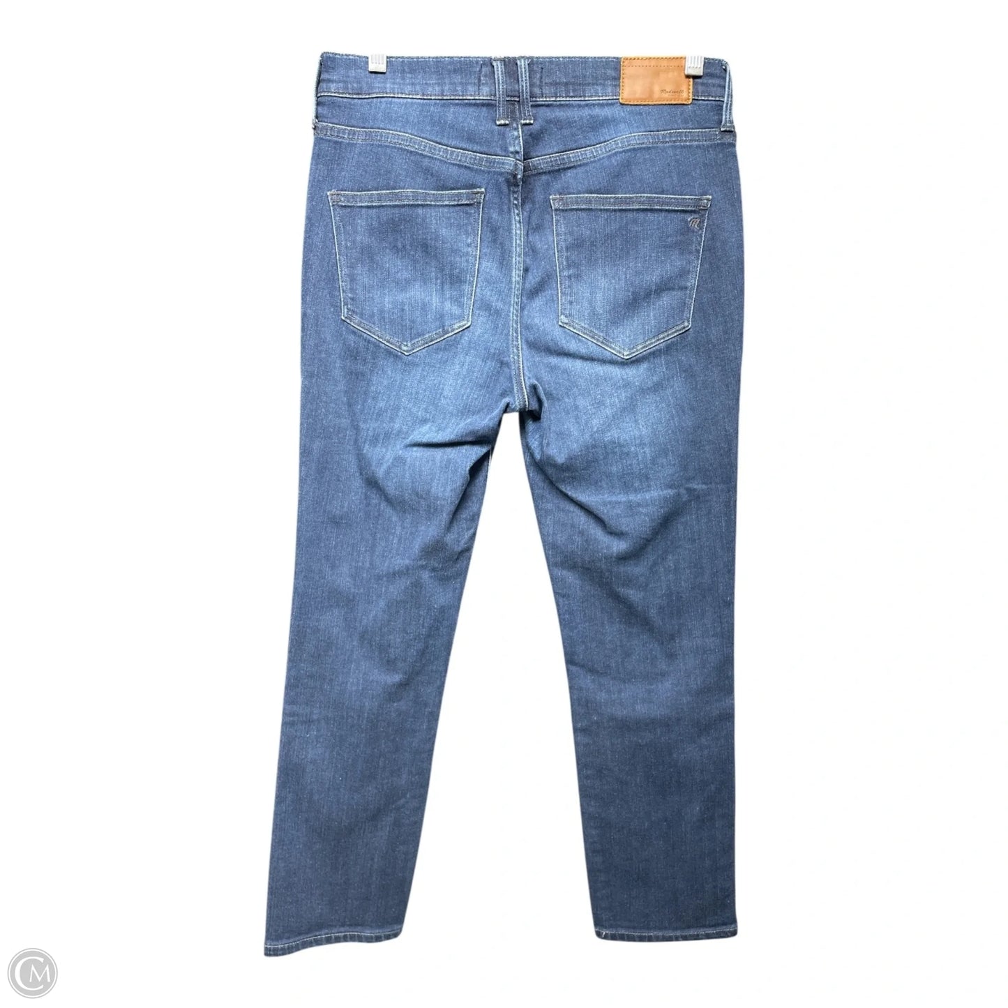 Jeans Straight By Madewell In Blue Denim, Size: 8
