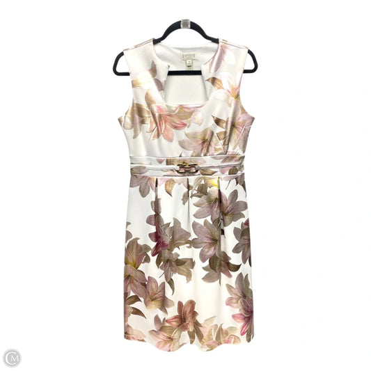 Dress Casual Short By Enfocus In Floral Print, Size: 8
