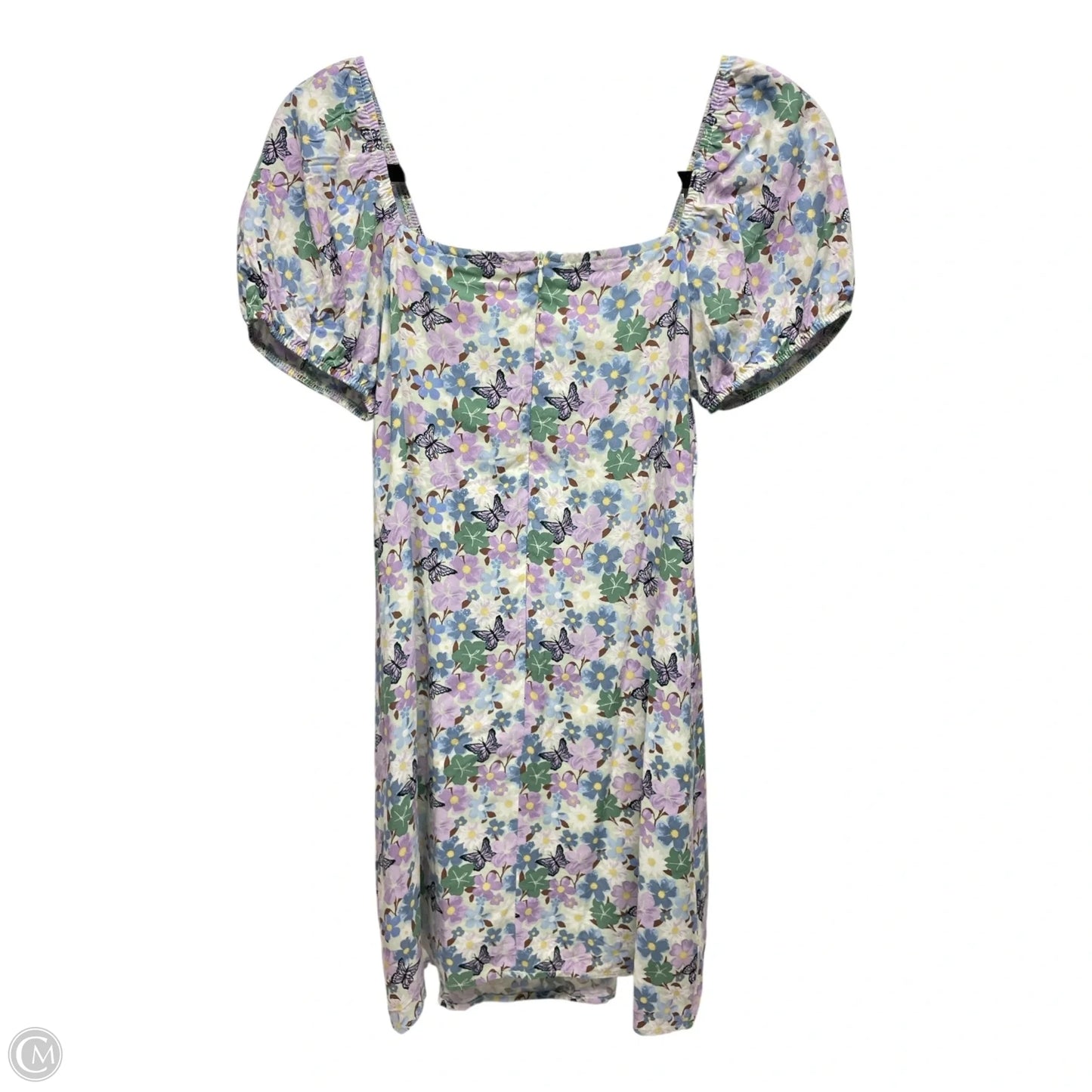 Dress Casual Short By La Hearts In Floral Print, Size: Xs