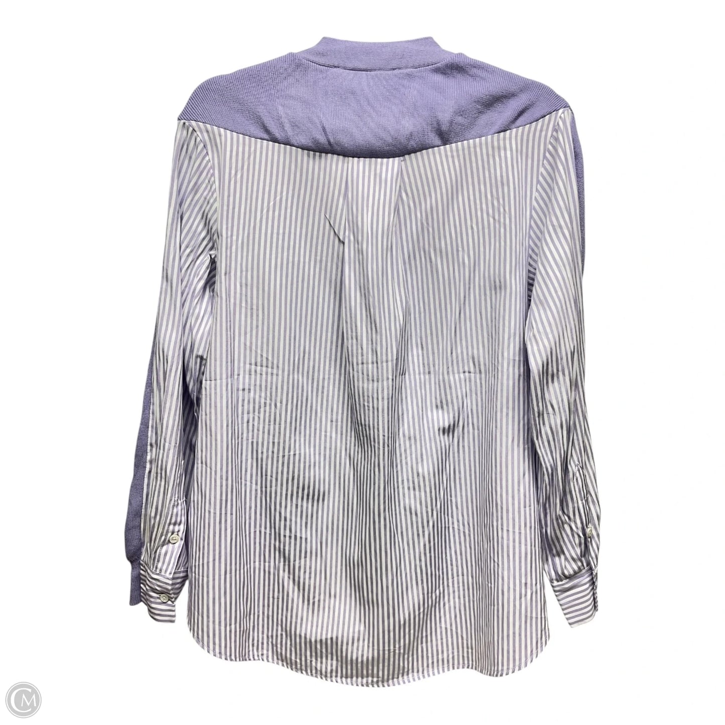 Cardigan By English Factory In Striped Pattern, Size: S