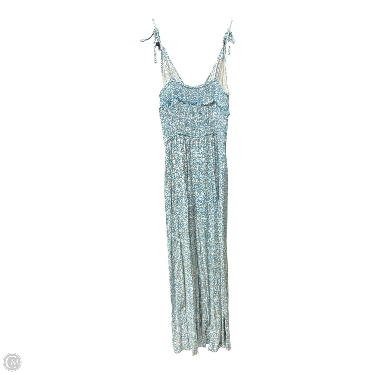 Jumpsuit By Patrons Of Peace In Blue & Cream, Size: Xs