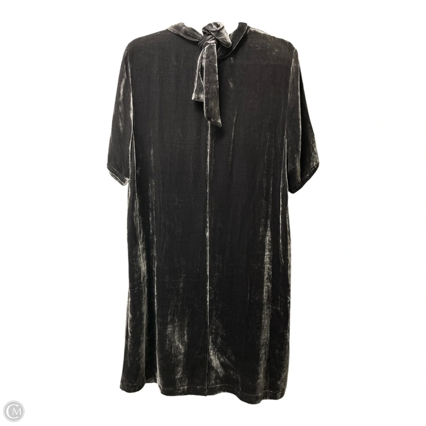 Dress Casual Short By Eileen Fisher In Grey, Size: M