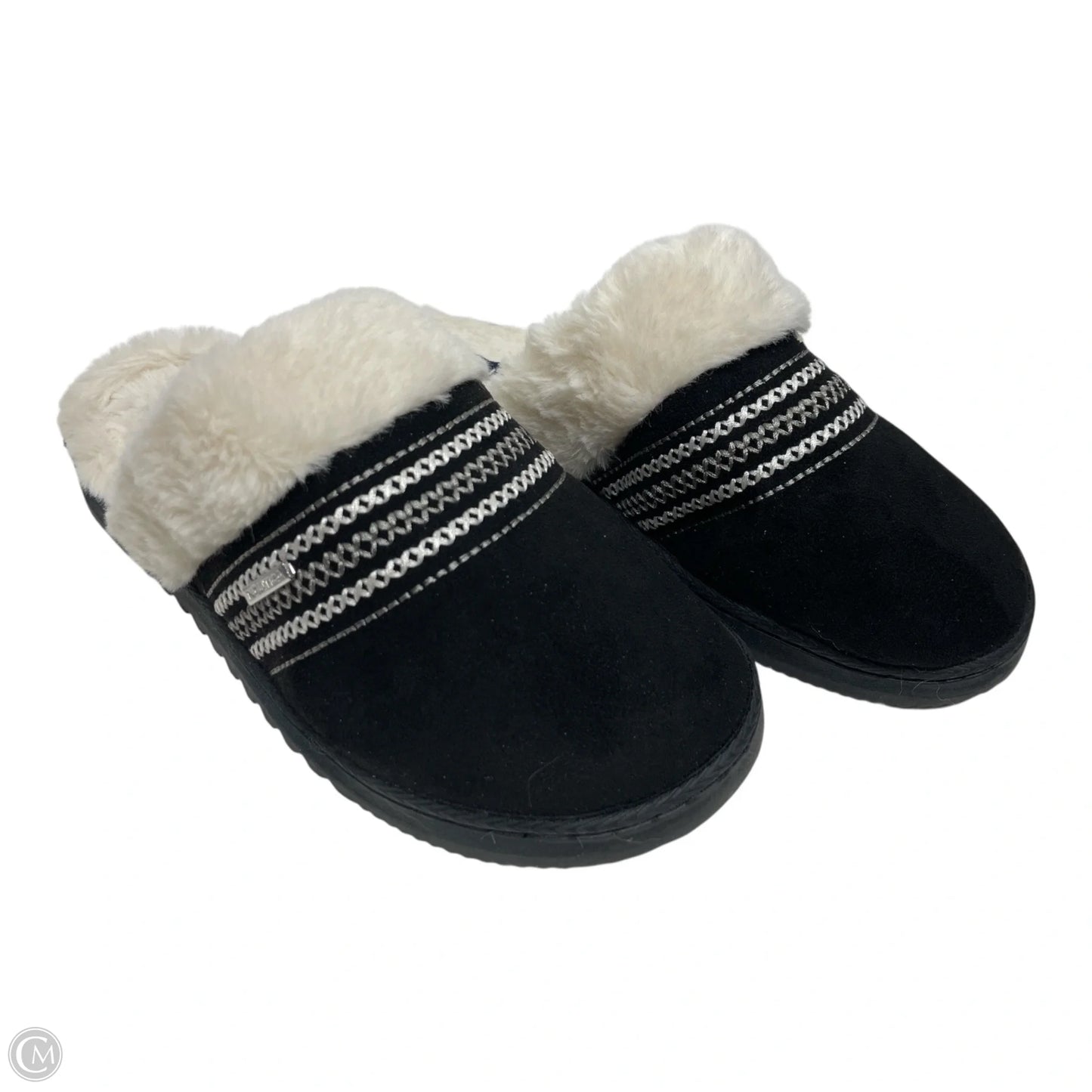 Slippers By Nautica In Black & White, Size: 8