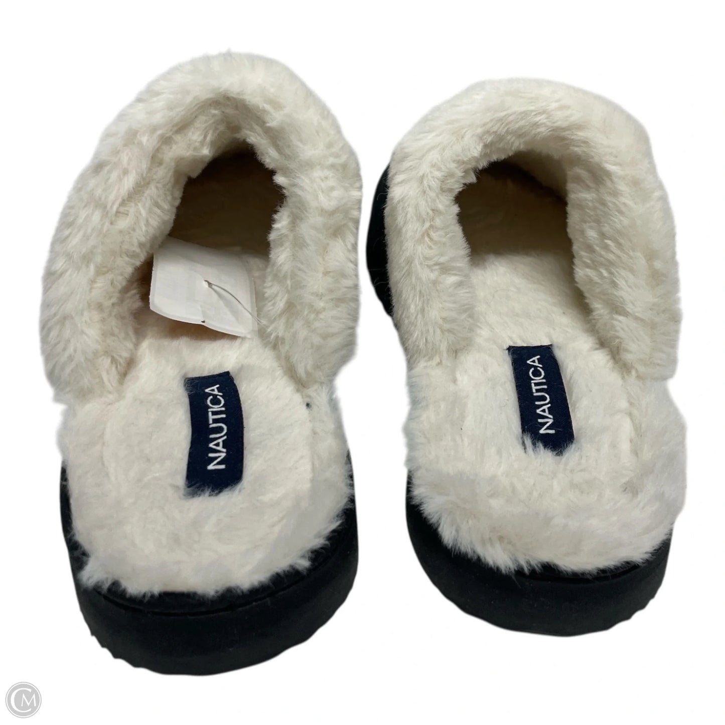 Slippers By Nautica In Black & White, Size: 8