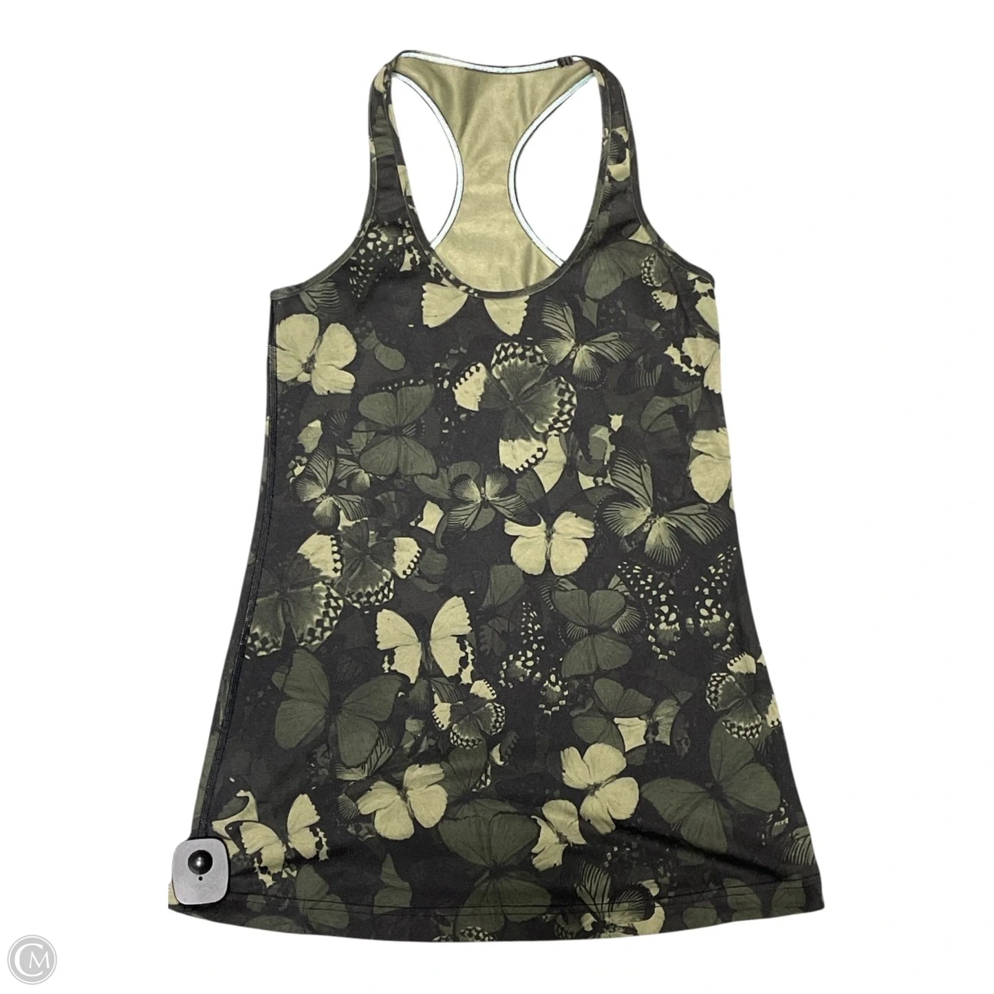 Athletic Tank Top By Lululemon In Green, Size: M