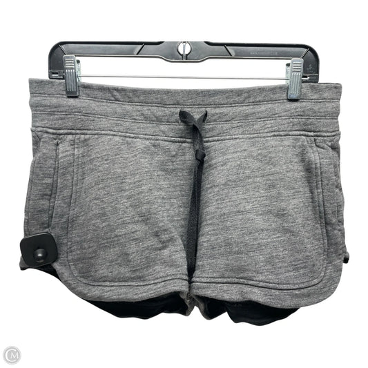 Athletic Shorts By Lululemon In Grey, Size: 10