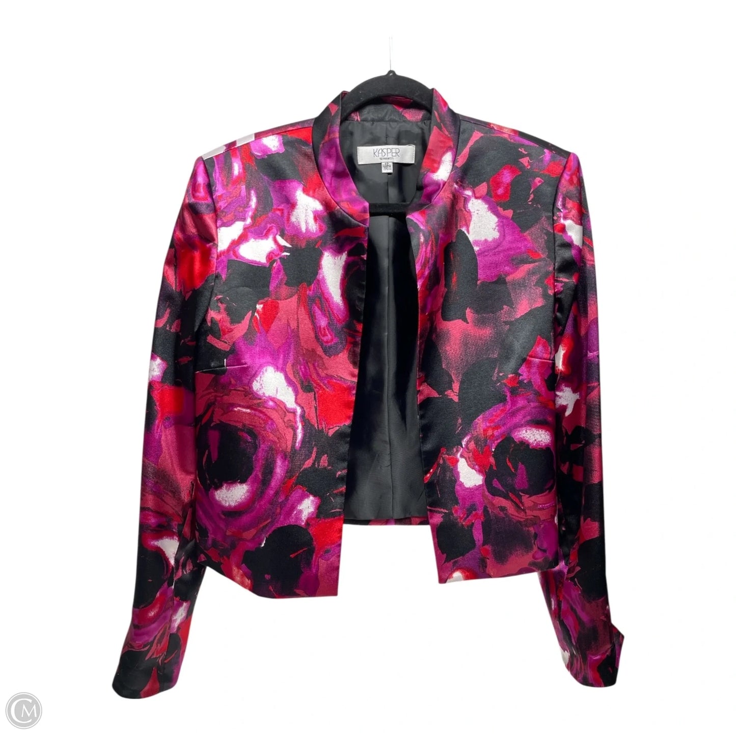 Blazer By Kasper In Pink & Red, Size: 12