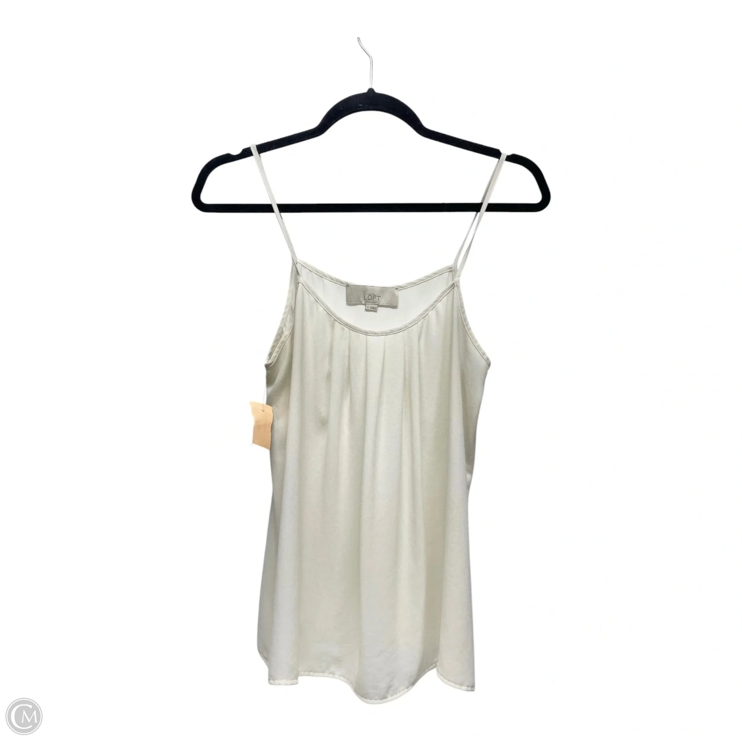 Tank Top By Loft In Ivory, Size: S
