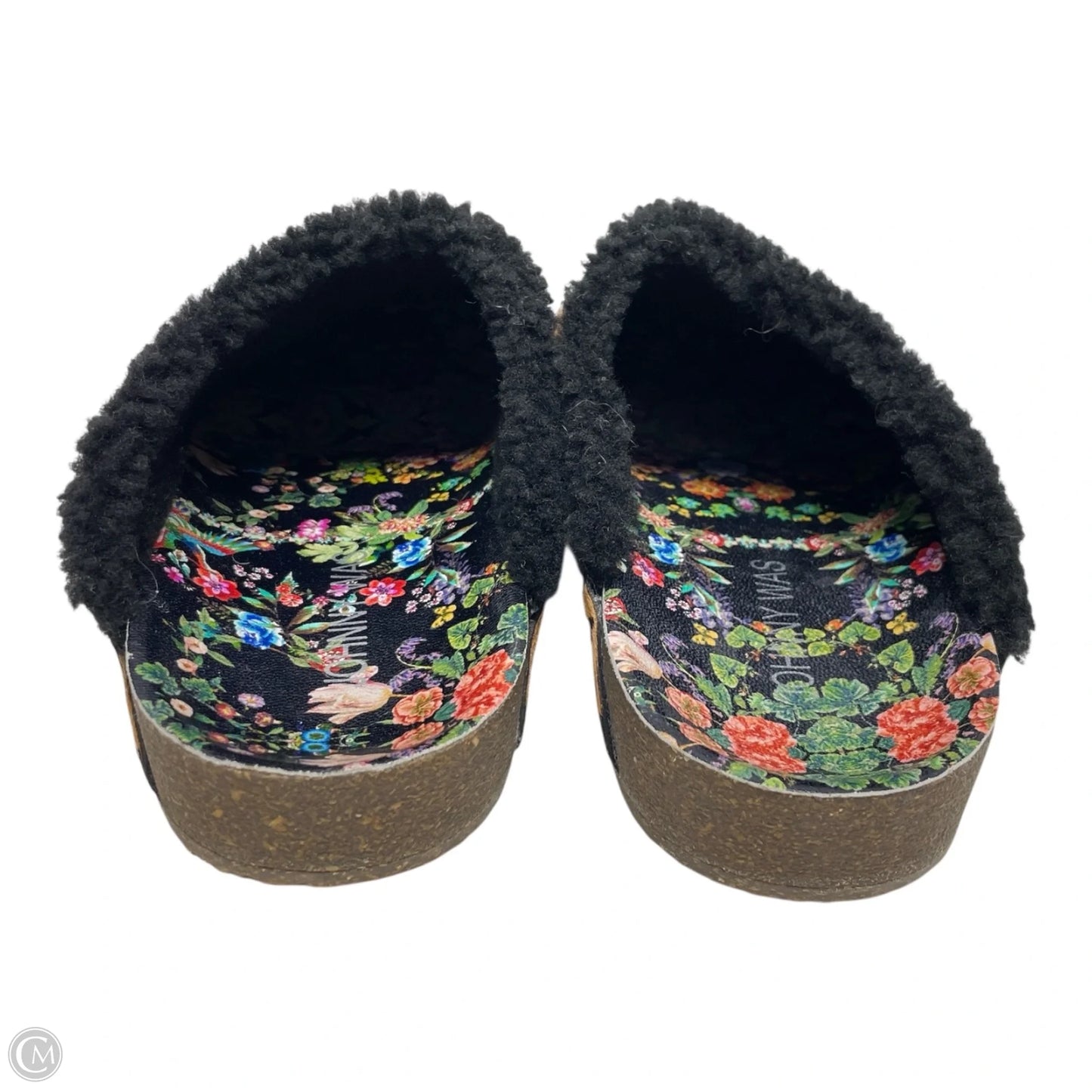 Slippers Designer By Johnny Was In Animal Print, Size: 8