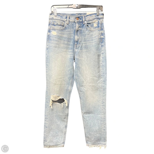 Jeans Boyfriend By American Eagle In Blue Denim, Size: 6