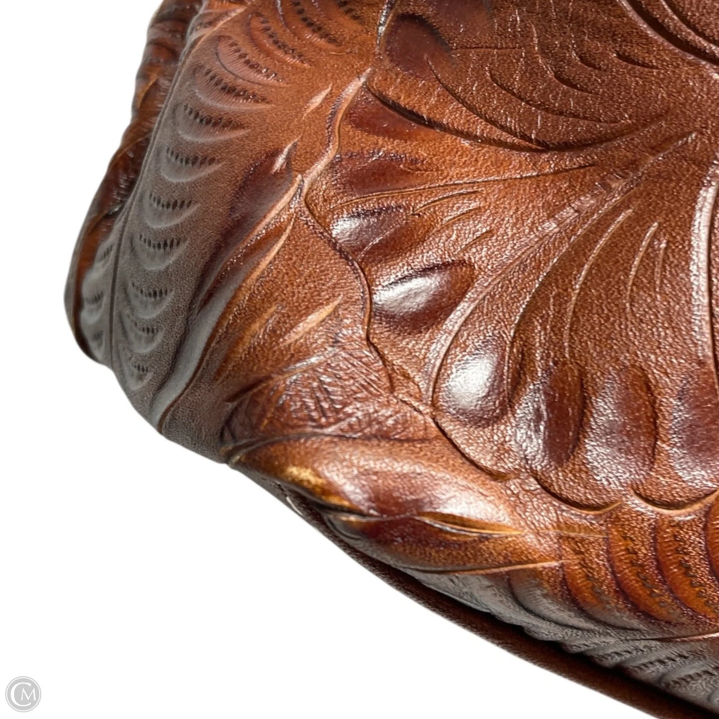 Handbag Leather By AMERICAN WEST, Size: Large